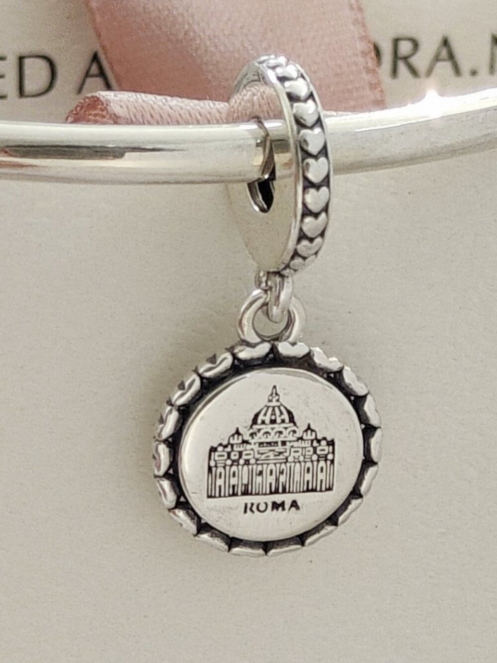 Pandora Roma St. Peter's Basilica Exclusive Dangle Charm with box